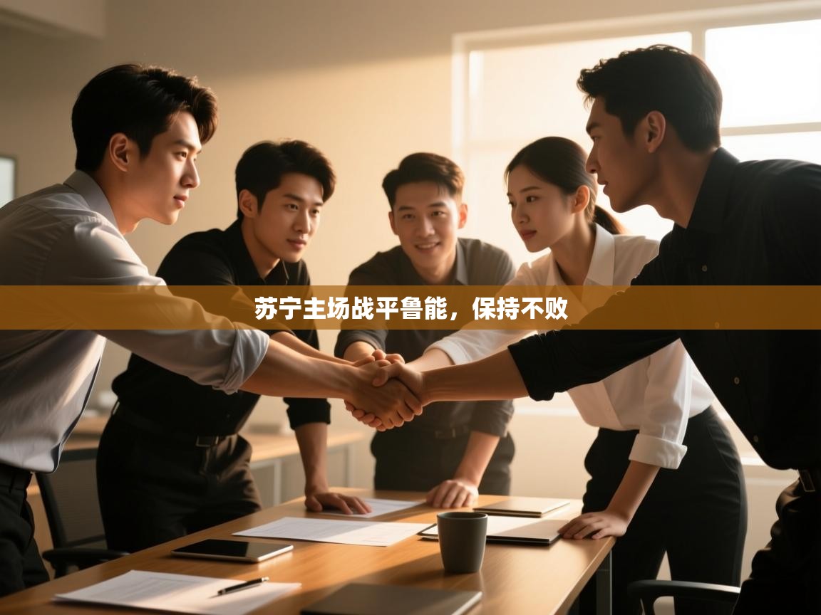 苏宁主场战平鲁能，保持不败  第1张